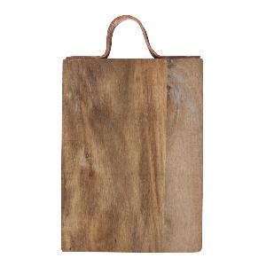 Xantia Serveringsbricka med rem 26x18 cm akacia