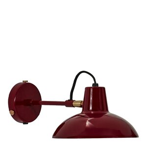 House Doctor Desk vägglampa 30x18 cm röd
