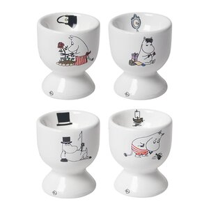 Pluto Mumin Äggkopp 4-pack Moomin joy