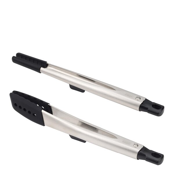 Joseph Joseph Elevate Fusion tång 2-pack svart