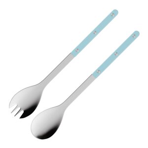 Sabre Bistrot salladsbestick 26 cm 2-pack pastel blue