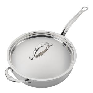 Hestan Probond Traktörpanna med lock 28 cm 4,7 L Stål