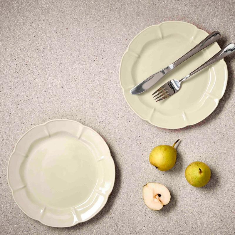 Aida Søholm Solvej Tallrik 22 cm Creamy sand 