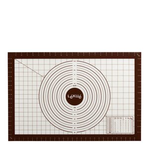 Lékué Non-stick bakmatta i silikon för deg 60x40 cm med mått