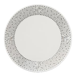 Arabia Mainio Sarastus Assiett 19 cm Vit/Svart