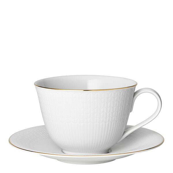 Rörstrand Swedish Grace Gala tekopp 45 cl med fat