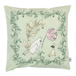 MoominArabia Mumin kuddfodral 50x50 cm grön