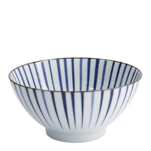 Tokyo Design Studio Natsu Tokusa Mixed skål 17,8x9,5 cm 1 L blå/vit