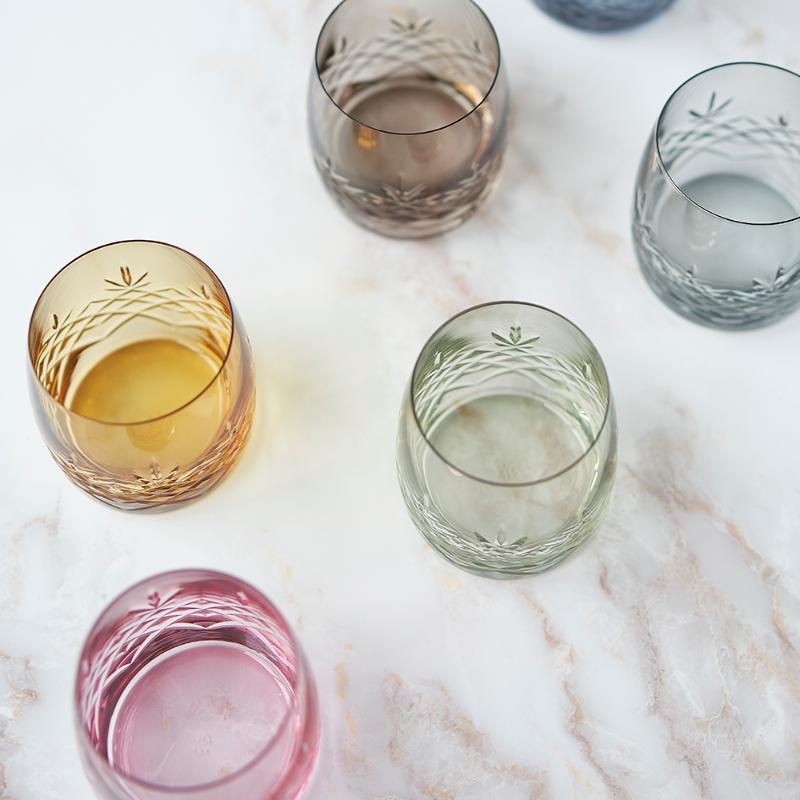 Frederik Bagger Crispy Aqua Glas 23 cl 2-pack Citrine