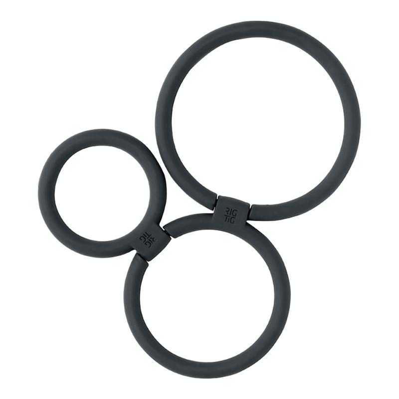 RIG-TIG Circles Grytunderlägg 13 cm Svart