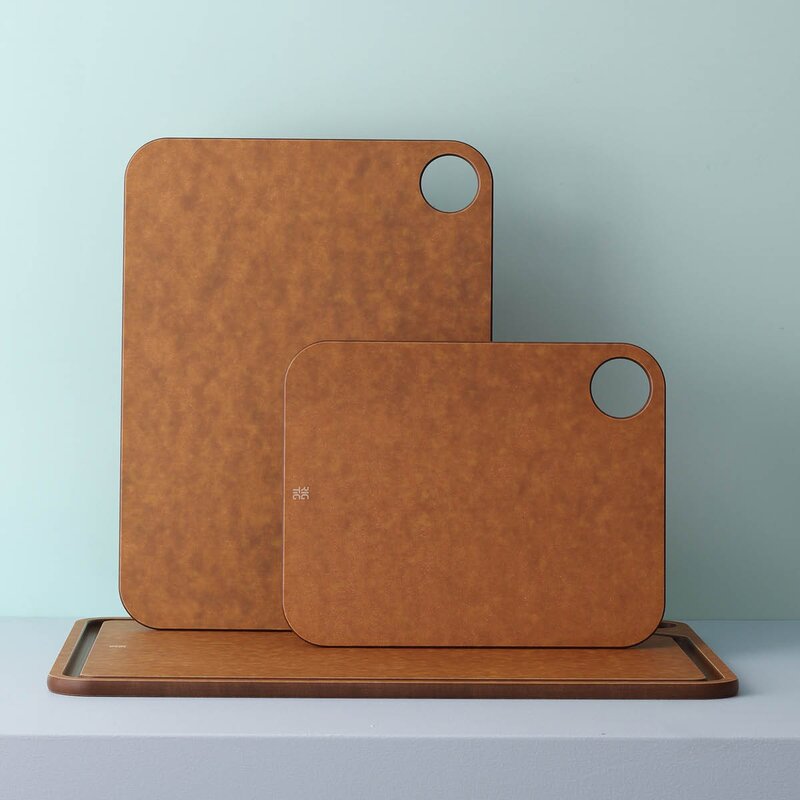 RIG-TIG CUT-IT skärbräda 2-pack cellulosa brun