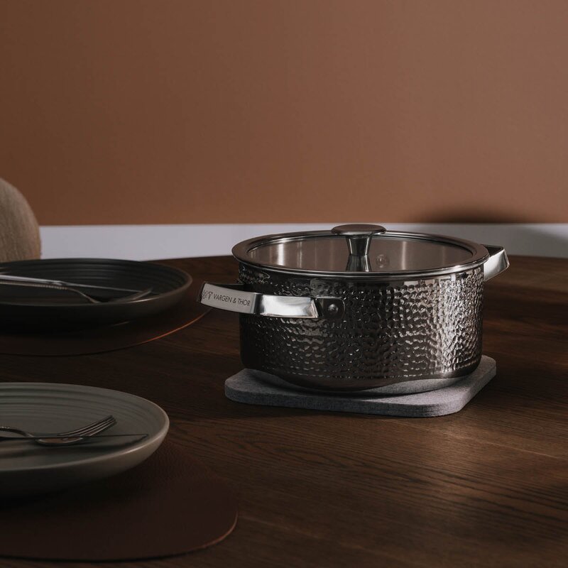 Vargen & Thor Kroma Bark kastrull 2,8 L polerat stål