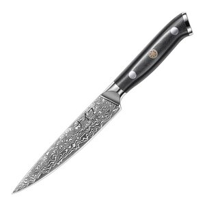 Damascus by Haws Allkniv 23,6 cm svart
