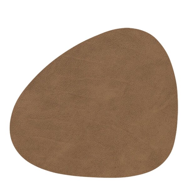 LIND DNA Nupo Curve Glasunderlägg 11x13 cm Brown