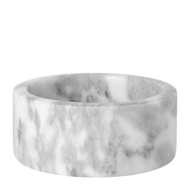 Stiernholm Marmor skål 12 cm vit