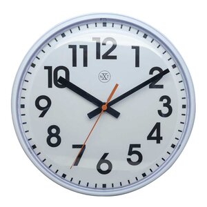 NeXtime Peter Väggklocka 26 cm Vit