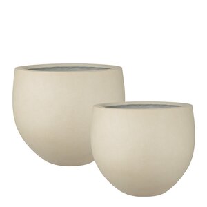 GUS Design Rustik kruka 2-pack 45+34 cm sand