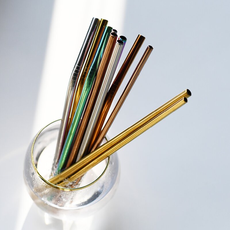 Modern House Sugrör I Stål xl Blank