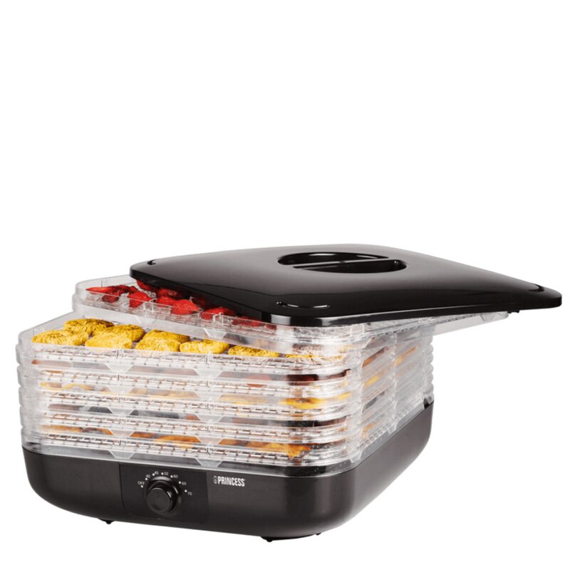 PRINCESS Svamptork 6 Nivåer Termostat 350W