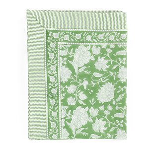 Chamois Indian Rose duk 170x270 cm green tea