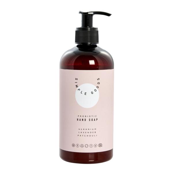 Geranium Handtvål 450 ml Pumpflaska Ljusrosa