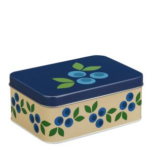 Blafre Blåbär matlåda / förvaringslåda plåt 10x14 cm blå