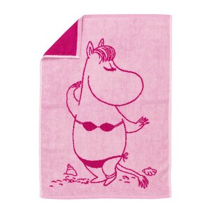 MoominArabia Mumin handduk 50x70 cm Snorkfröken rosa