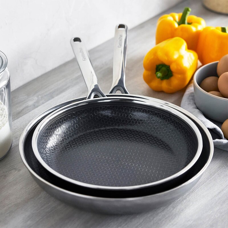 GreenPan Spectra keramisk hybrid stekpanna 2 delar 26+30 cm