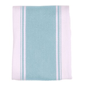 Dexam Love Colour randig kökshandduk 70x45 cm ljusblå