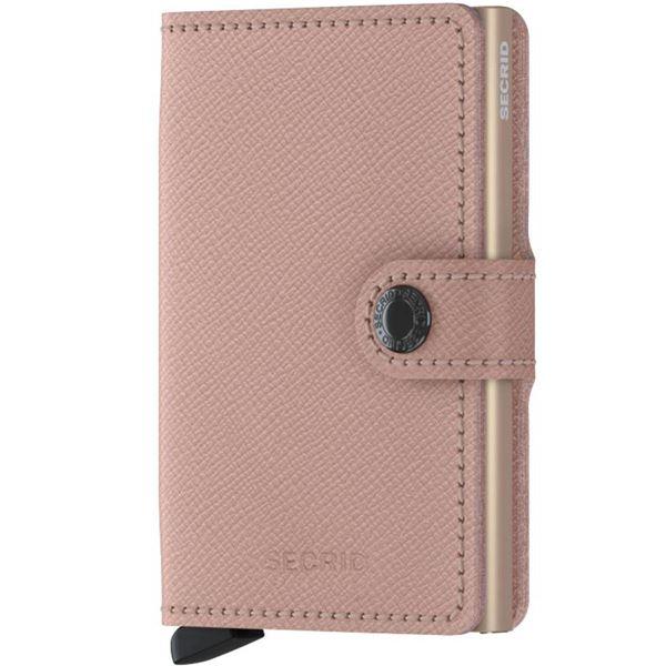 Miniwallet plånbok 6,5×10 cm rosa