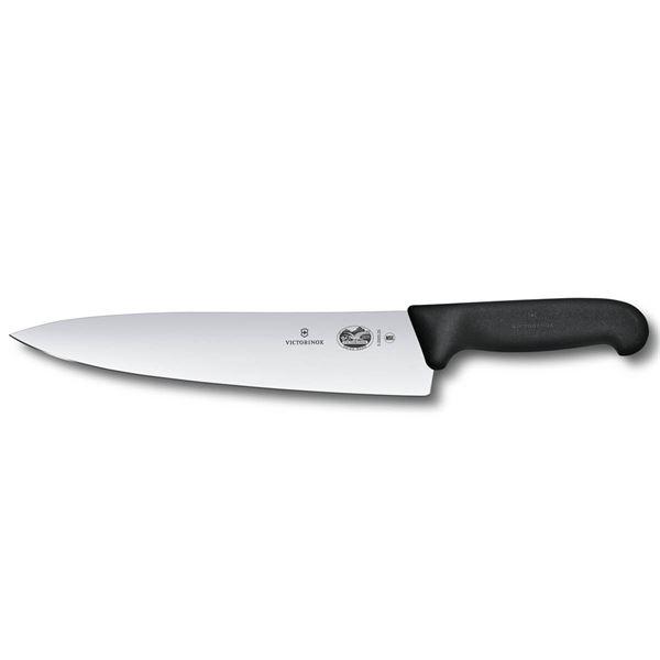 Fibrox kockkniv 25 cm svart