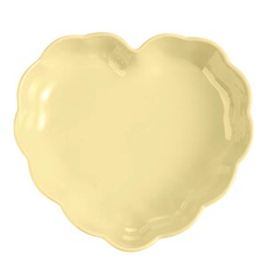 Emile Henry Madeleine ugnsform hjärta 26,5 cm 1,8 L Vanilj