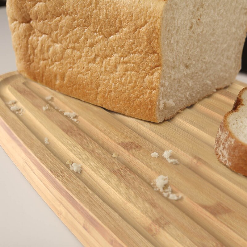 Joseph Joseph Brödskrin med skärbräda Svart