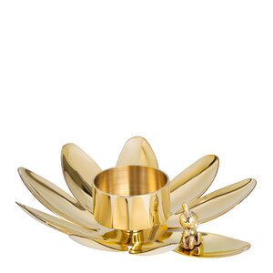 Hilke x Mumin ljusstake Lilla My mässing