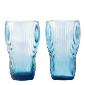 Pols Potten Pum Longdrink 12 cm 2-pack Blå