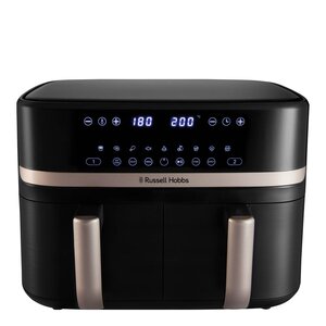 RUSSELL HOBBS Satisfry Airfryer med dubbelkorg 27680-56 9L