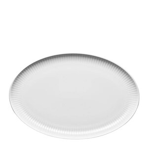 Eva Trio Legio Nova oval coupe serveringsfat 32x21 cm vit