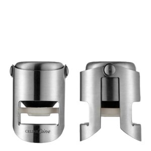 Dexam CellarDine champagneförslutare i rostfritt stål