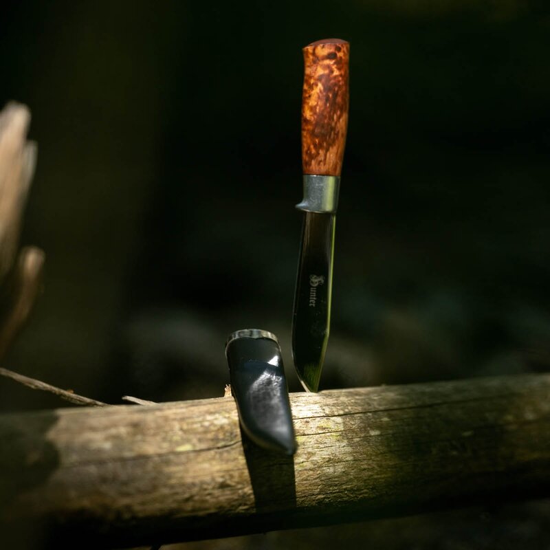 Brusletto Hunter jaktkniv 25,5 cm med slida masurbjörk