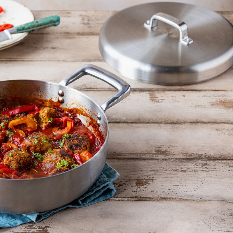 Samuel Groves Classic Stainless serveringspanna med lock 26 cm 2,5 L urban