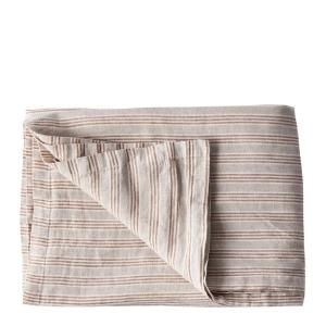 Tell Me More Duk Linne 145x330 cm Hazelnut Stripe