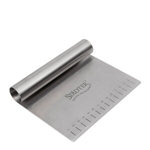 Städter Degskrapa 15x12 cm rostfritt stål