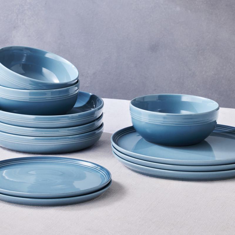 Le Creuset Coupe Colletion tallrik 27 cm Chambray