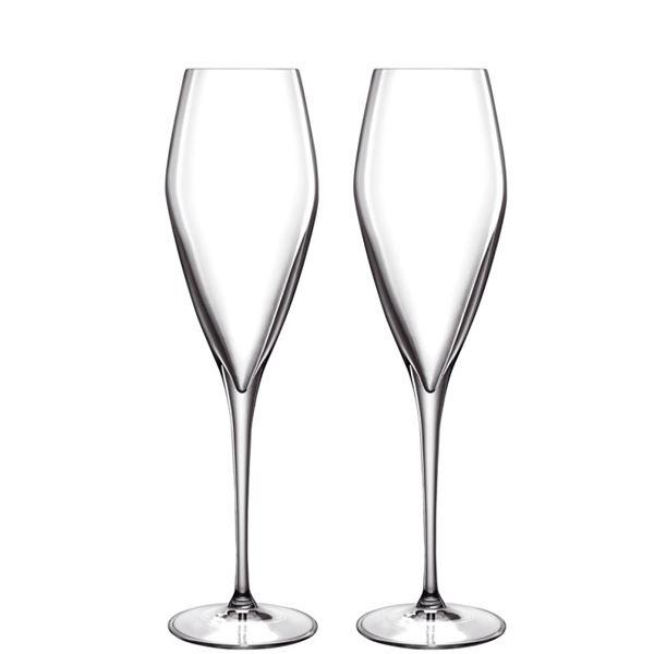 LB Atelier champagneglas 27 cl 2-pack klar