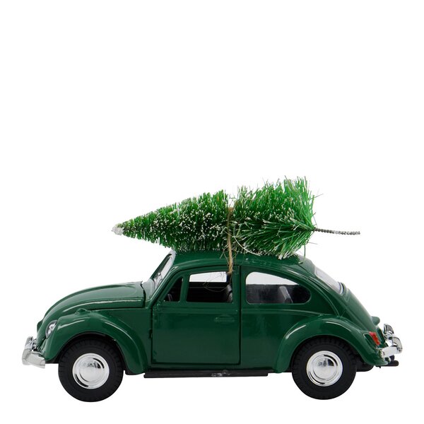 House Doctor Xmas Car julpynt bil 12,5 cm grön