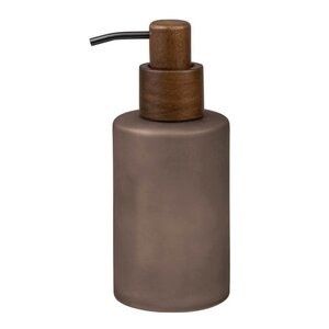 Mette Ditmer Modest tvålpump 18 cm glas/valnöt