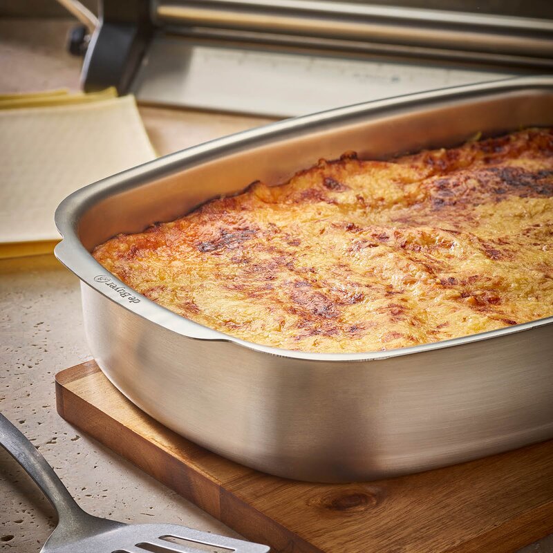 de Buyer Roasting ugnsform 42,2x28x7 cm rostfritt stål