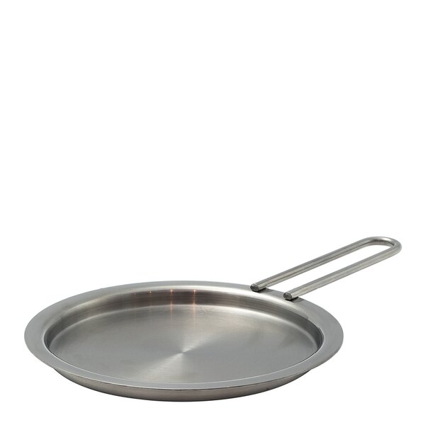 Eva Trio Platt lock 13 cm rostfritt stål