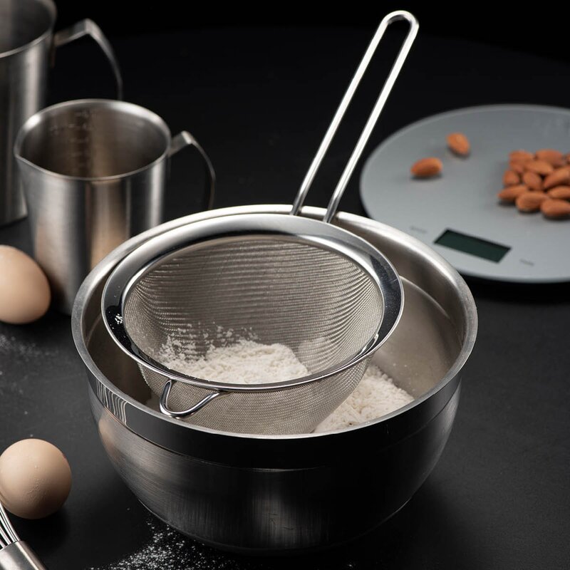 Modern House Kitchen Things spetsig sil 17 cm borstat stål