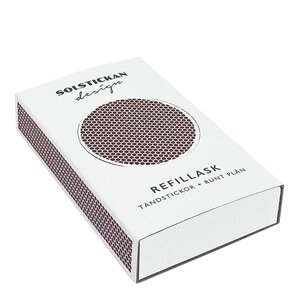 SOLSTICKAN Refill till Tändsticksburk Vit